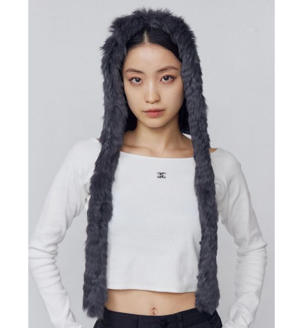 EMODA「ツートーンシャギーニットキャップ」|キャップ・キャスケット|