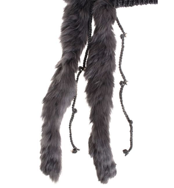 EMODA「ツートーンシャギーニットキャップ」|キャップ・キャスケット|