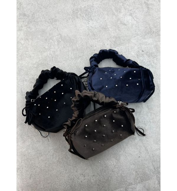 EMODA「スタッズミニバッグ」|ハンドバッグ|