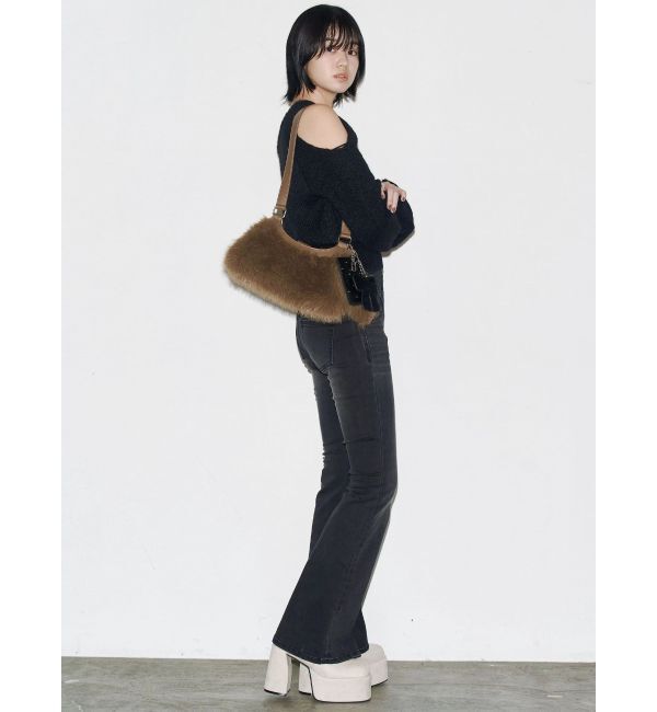 EMODA「ショルダースキンニット」|ニット・セーター|