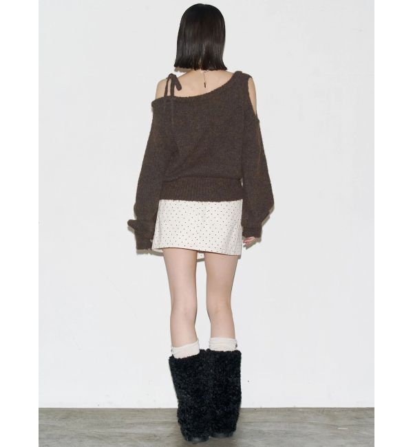 EMODA「ショルダースキンニット」|ニット・セーター|