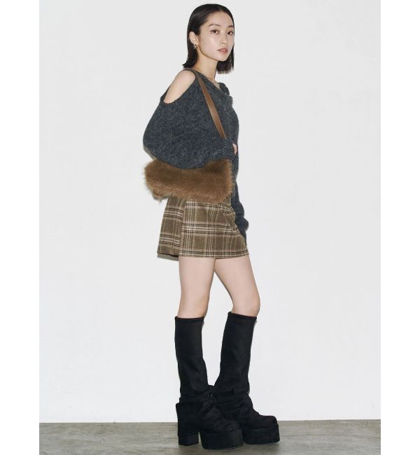 EMODA「ショルダースキンニット」|ニット・セーター|