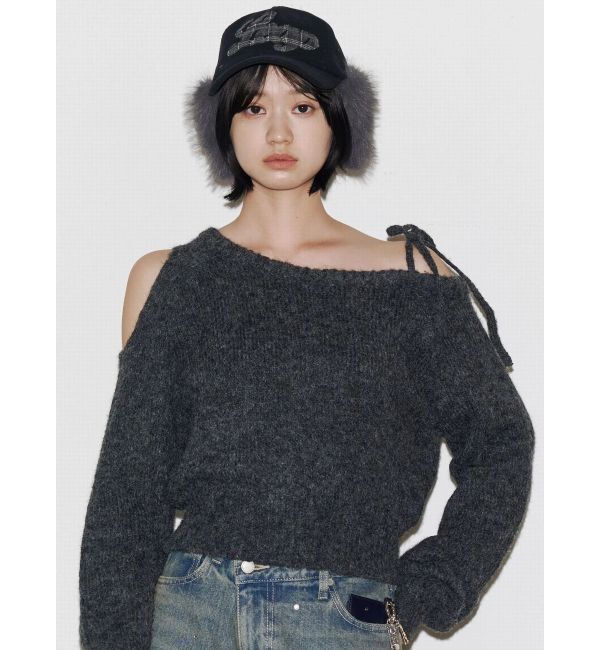 EMODA「ショルダースキンニット」|ニット・セーター|