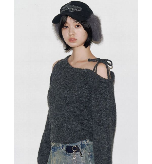 EMODA「ショルダースキンニット」|ニット・セーター|