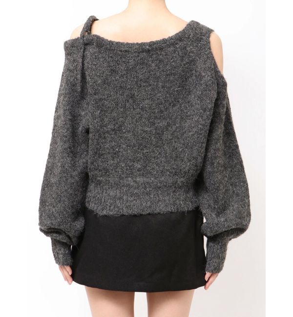 EMODA「ショルダースキンニット」|ニット・セーター|