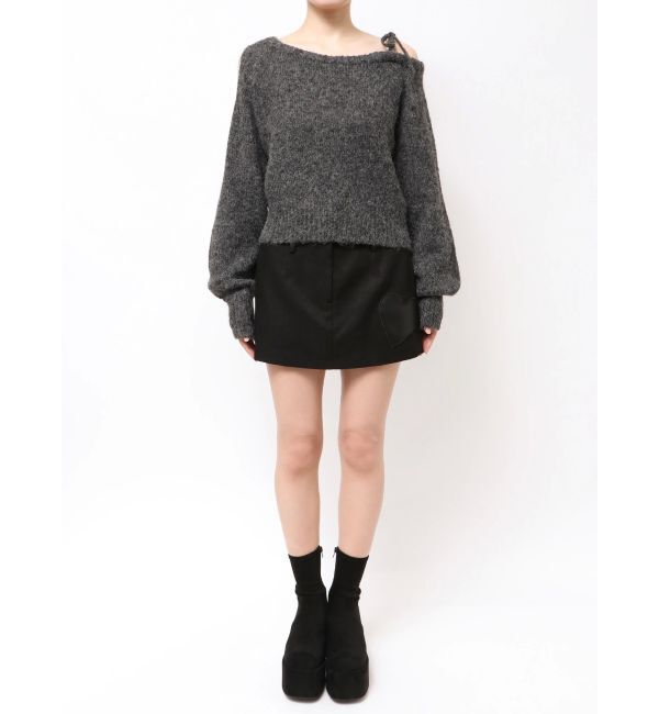 EMODA「ショルダースキンニット」|ニット・セーター|