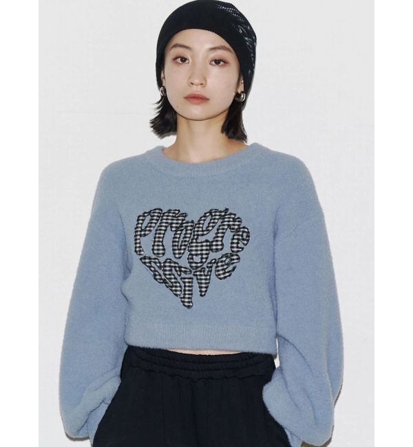 EMODA「クレーピングパッチシャギーニット」|ニット・セーター|