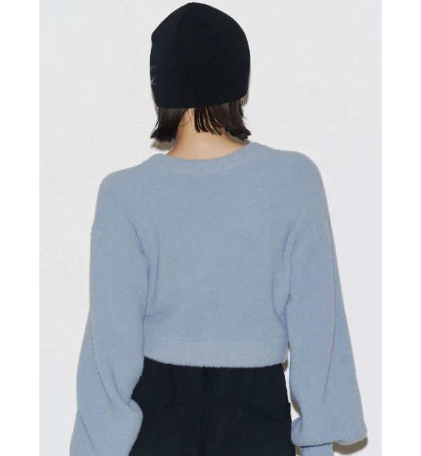 EMODA「クレーピングパッチシャギーニット」|ニット・セーター|