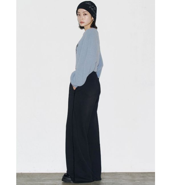 EMODA「クレーピングパッチシャギーニット」|ニット・セーター|