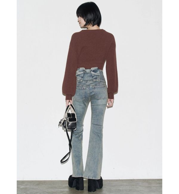 EMODA「クレーピングパッチシャギーニット」|ニット・セーター|