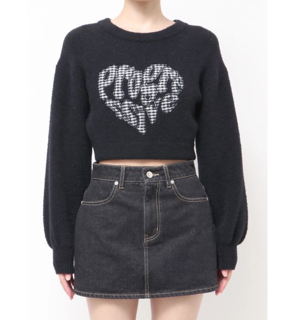 EMODA「クレーピングパッチシャギーニット」|ニット・セーター|