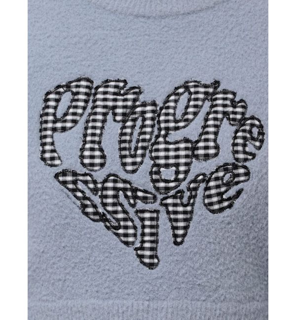 EMODA「クレーピングパッチシャギーニット」|ニット・セーター|