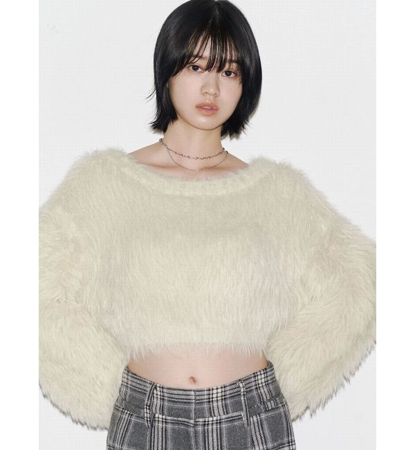 EMODA「グロスミックスショートニット」|ニット・セーター|