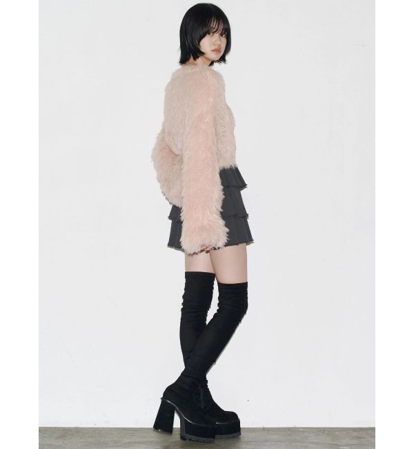 EMODA「グロスミックスショートニット」|ニット・セーター|