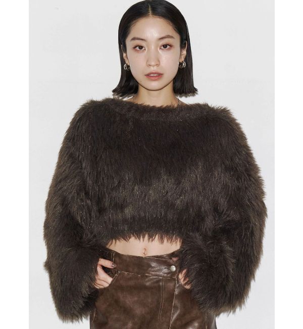 EMODA「グロスミックスショートニット」|ニット・セーター|