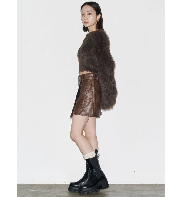 EMODA「グロスミックスショートニット」|ニット・セーター|