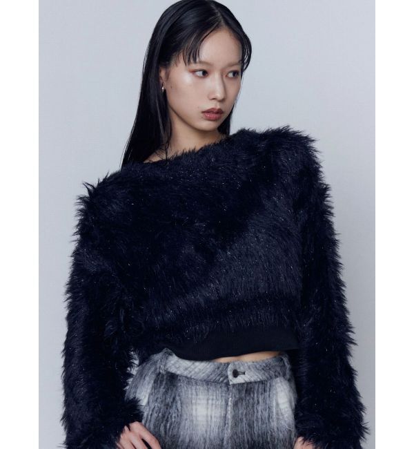 EMODA「グロスミックスショートニット」|ニット・セーター|