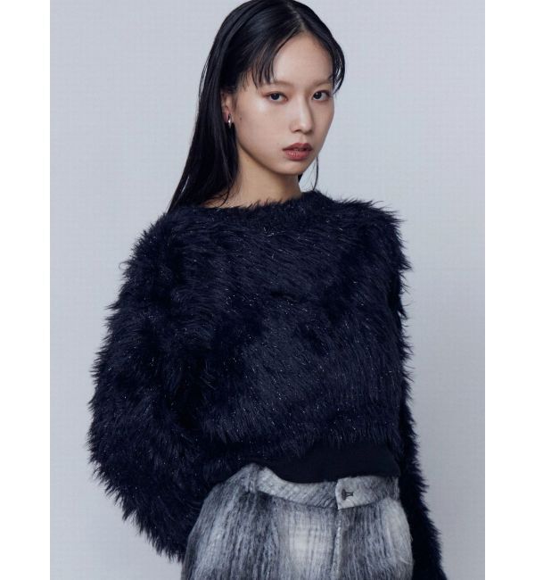 EMODA「グロスミックスショートニット」|ニット・セーター|