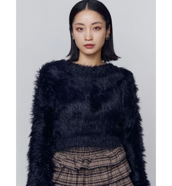 EMODA「グロスミックスショートニット」|ニット・セーター|