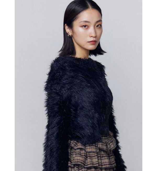 EMODA「グロスミックスショートニット」|ニット・セーター|