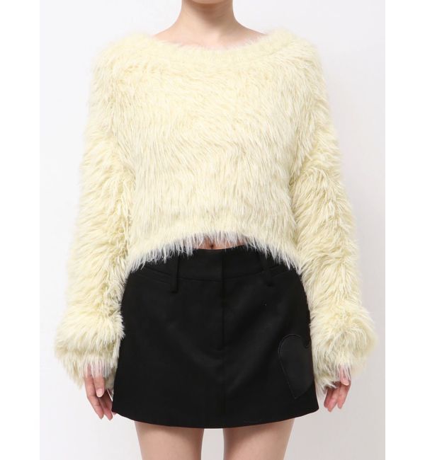 EMODA「グロスミックスショートニット」|ニット・セーター|