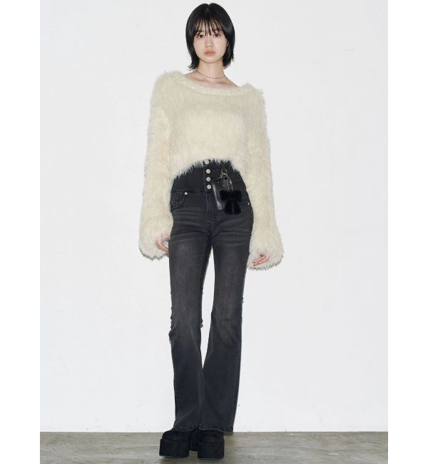 EMODA「グロスミックスショートニット」|ニット・セーター|