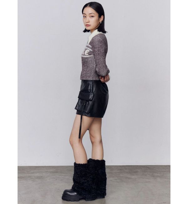 EMODA「カーゴラップフェイクレザーショートパンツ」|その他|