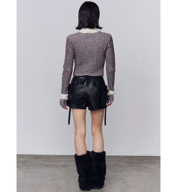 EMODA「カーゴラップフェイクレザーショートパンツ」|その他|