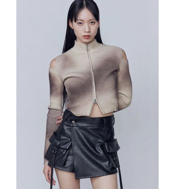 EMODA「カーゴラップフェイクレザーショートパンツ」|その他|