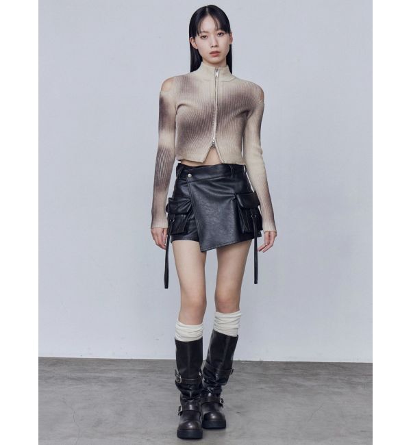 EMODA「カーゴラップフェイクレザーショートパンツ」|その他|