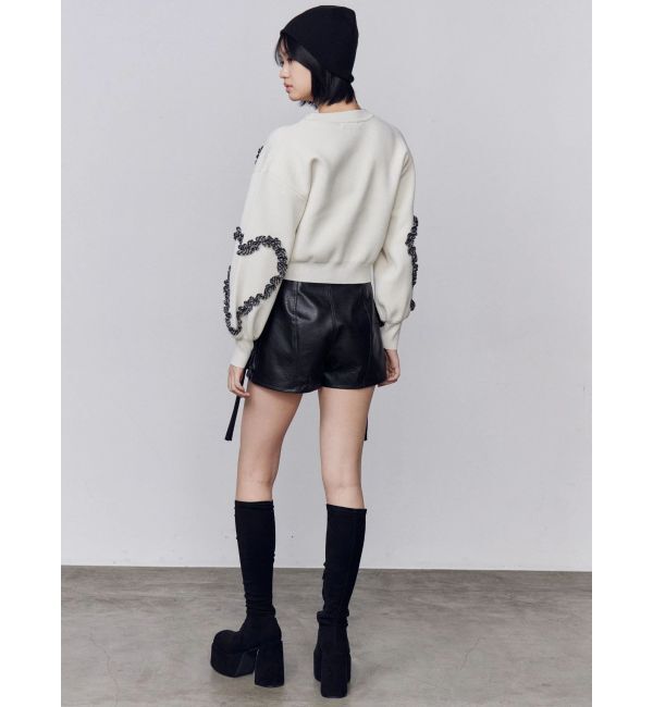 EMODA「カーゴラップフェイクレザーショートパンツ」|その他|