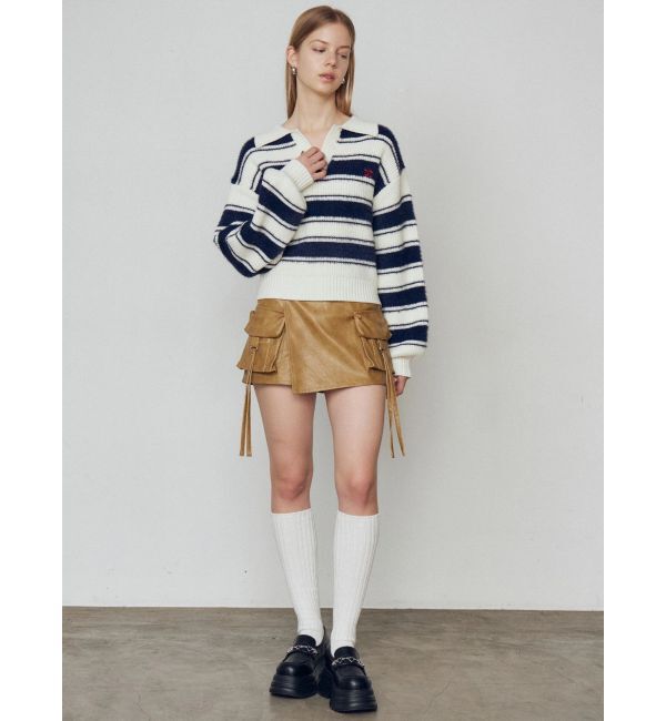 EMODA「カーゴラップフェイクレザーショートパンツ」|その他|