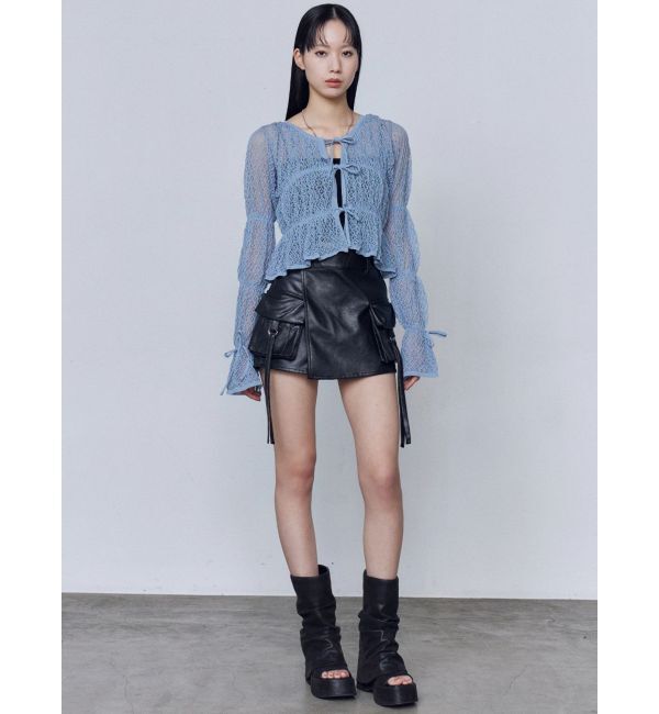 EMODA「カーゴラップフェイクレザーショートパンツ」|その他|