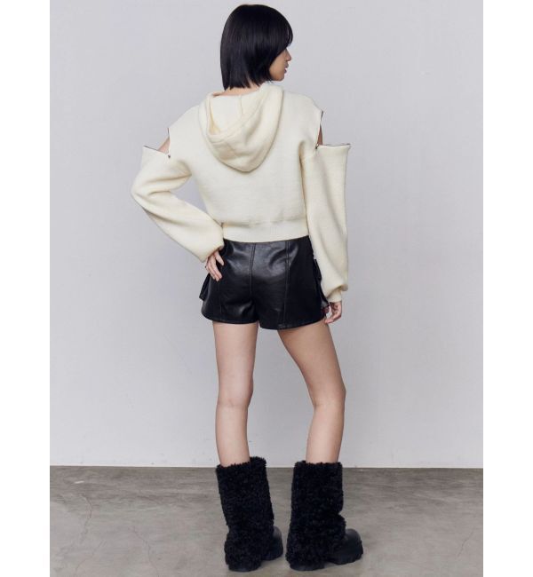 EMODA「カーゴラップフェイクレザーショートパンツ」|その他|