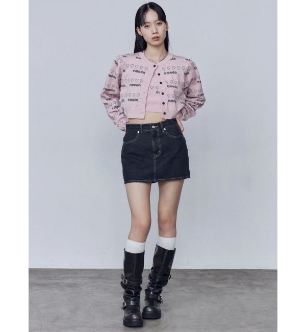 EMODA「アイレットロゴツインニット」|ニット・セーター|