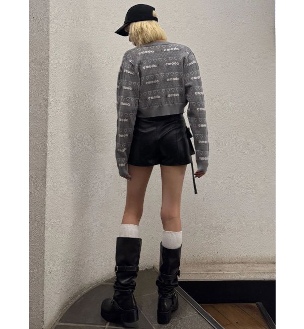 EMODA「アイレットロゴツインニット」|ニット・セーター|