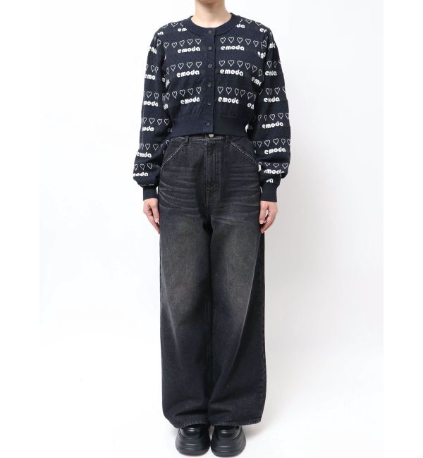EMODA「アイレットロゴツインニット」|ニット・セーター|