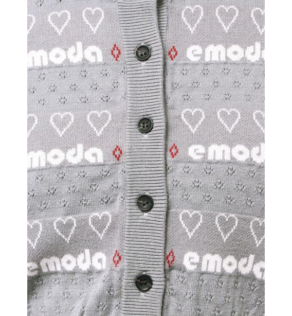 EMODA「アイレットロゴツインニット」|ニット・セーター|