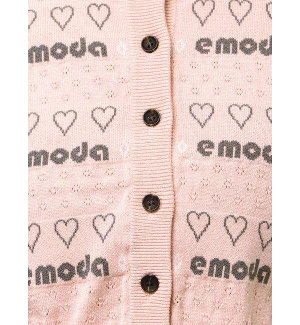 EMODA「アイレットロゴツインニット」|ニット・セーター|
