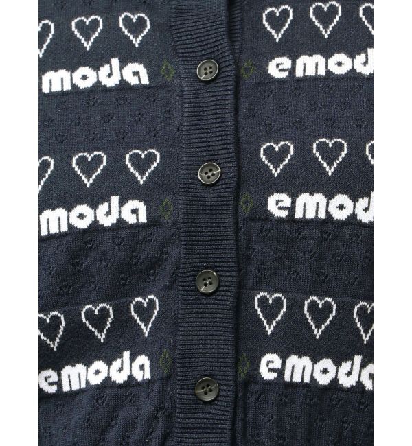 EMODA「アイレットロゴツインニット」|ニット・セーター|