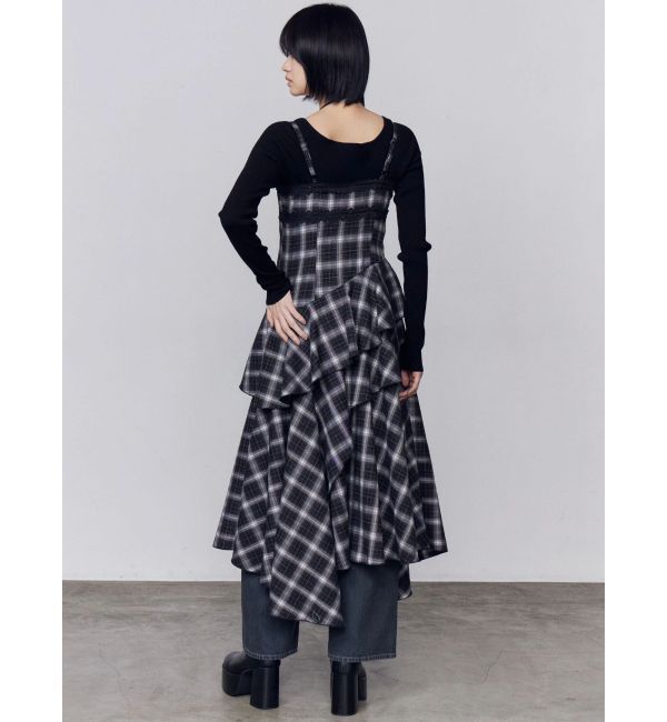 EMODA「アシンメトリーチョーカーニット」|ニット・セーター|