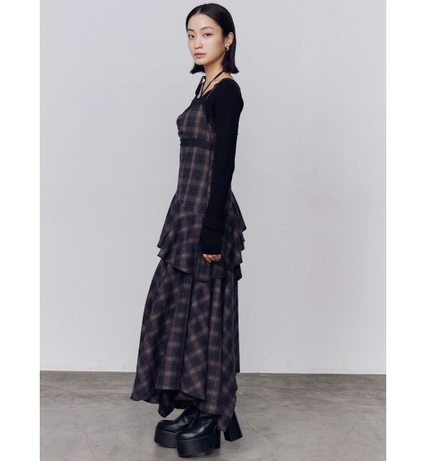 EMODA「アシンメトリーチョーカーニット」|ニット・セーター|