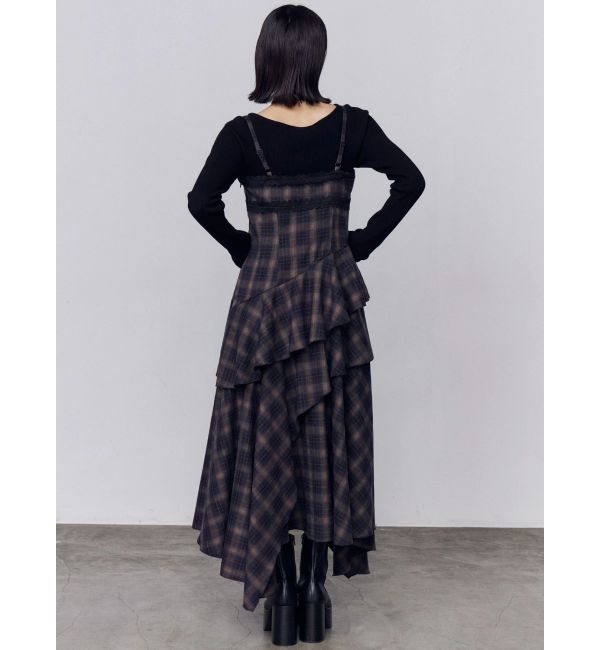 EMODA「アシンメトリーチョーカーニット」|ニット・セーター|