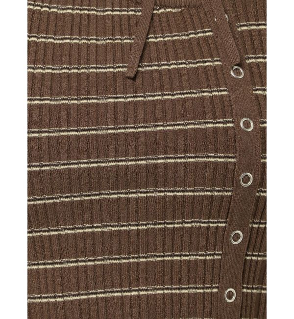 EMODA「アシンメトリーチョーカーニット」|ニット・セーター|