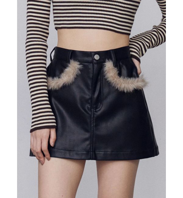 EMODA「ドッキングボックスミニスカート」|スカート|