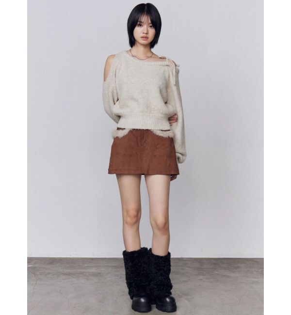 EMODA「ドッキングボックスミニスカート」|スカート|