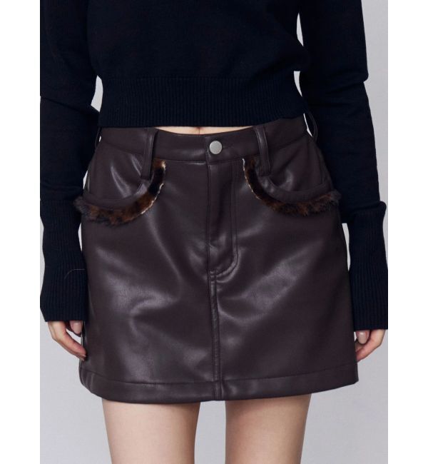 EMODA「ドッキングボックスミニスカート」|スカート|