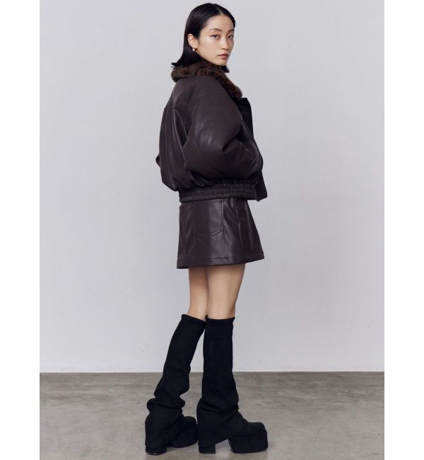 EMODA「ドッキングボックスミニスカート」|スカート|