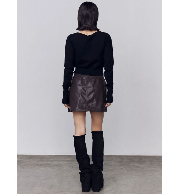 EMODA「ドッキングボックスミニスカート」|スカート|