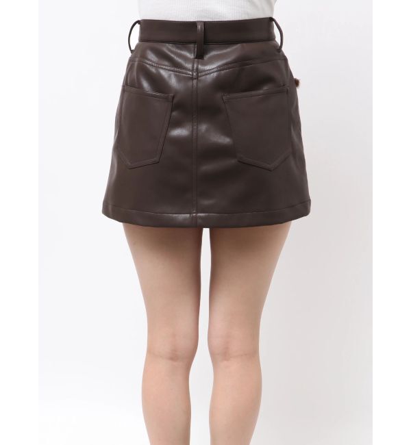 EMODA「ドッキングボックスミニスカート」|スカート|